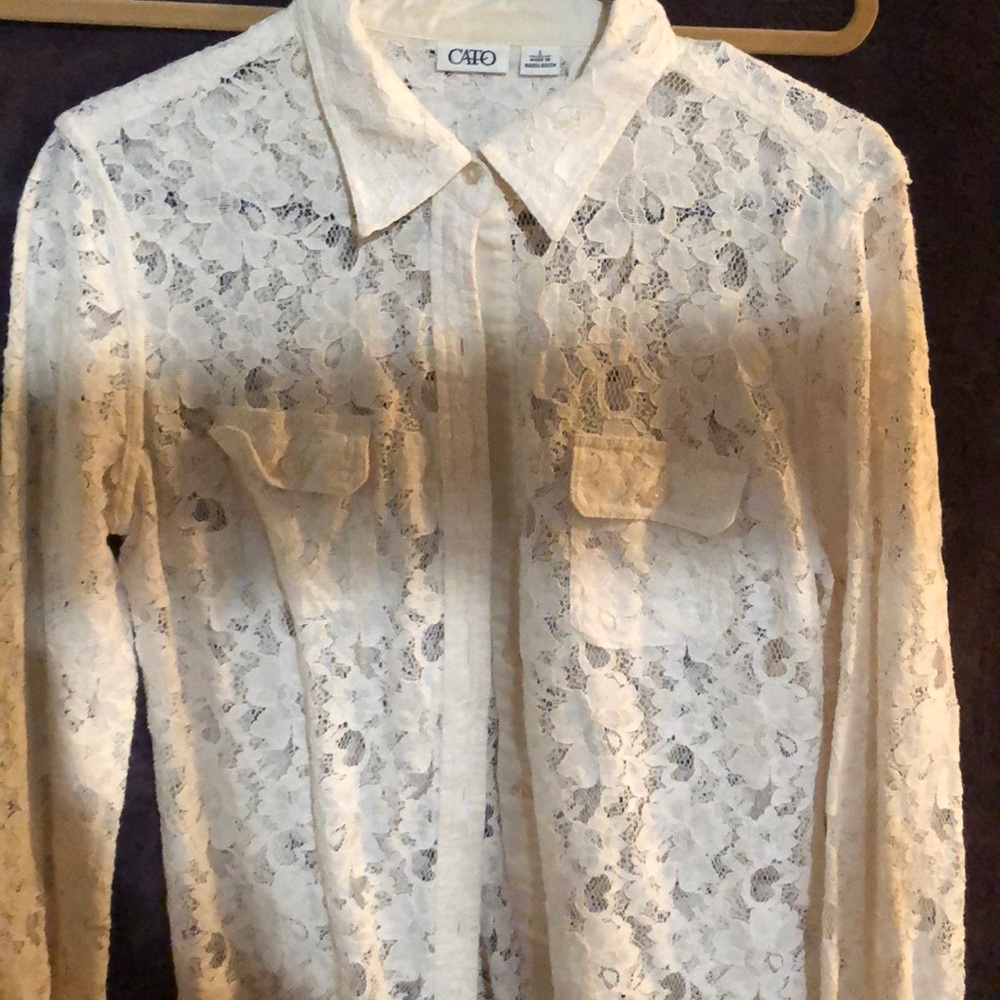 Lace shirt